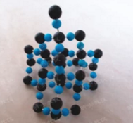 二氧化矽晶體結構模型