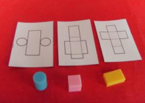 幾何形體表（biǎo）麵（miàn）積展開模型