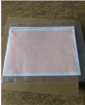 白卡紙（zhǐ）(帶四方格)、投影書寫膠片